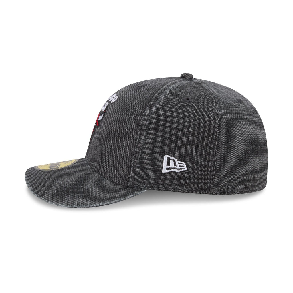 Chicago Bulls Hardwood Classics Diamond Stitch 59FIFTY Fitted Hat - Image 5