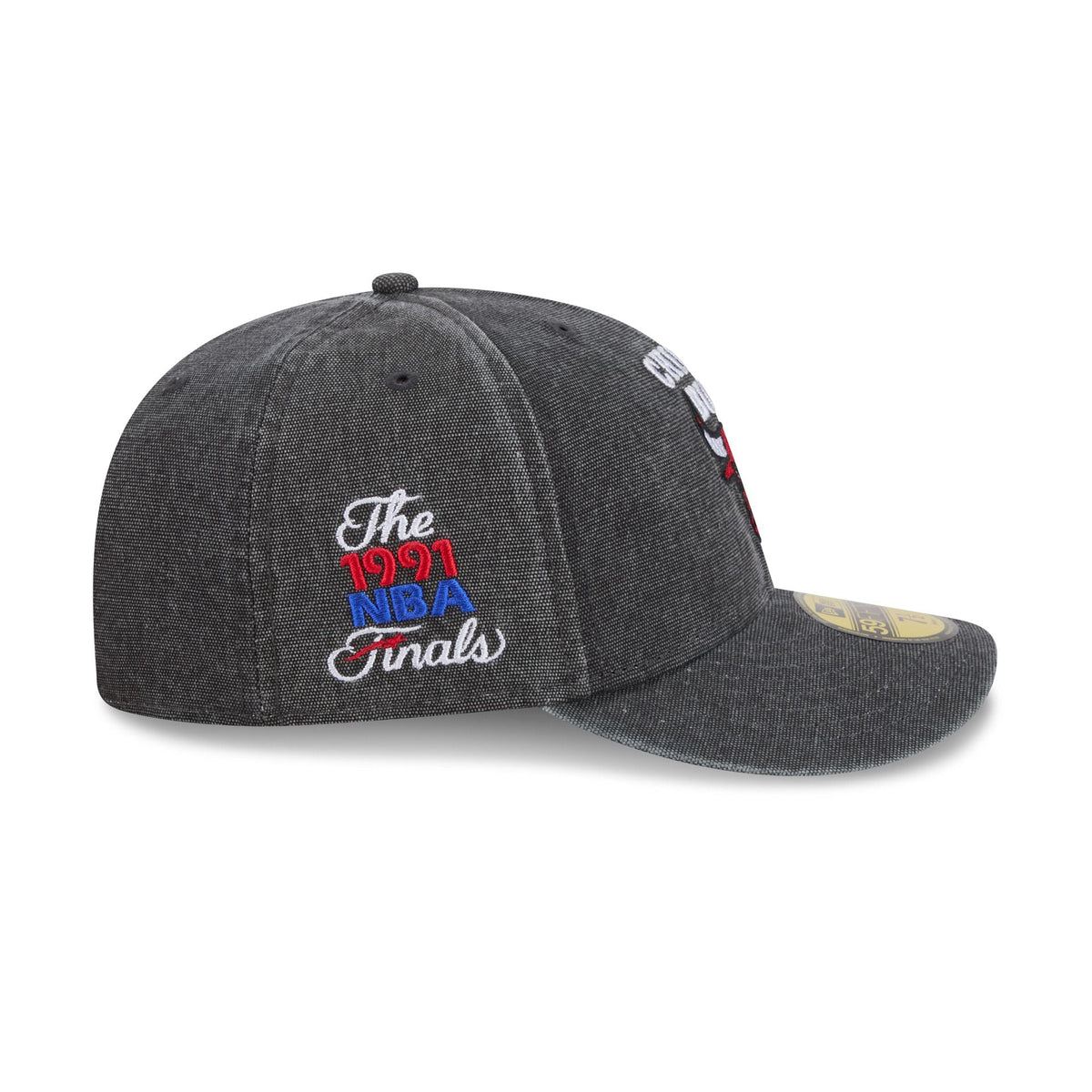Chicago Bulls Hardwood Classics Diamond Stitch 59FIFTY Fitted Hat - Image 4