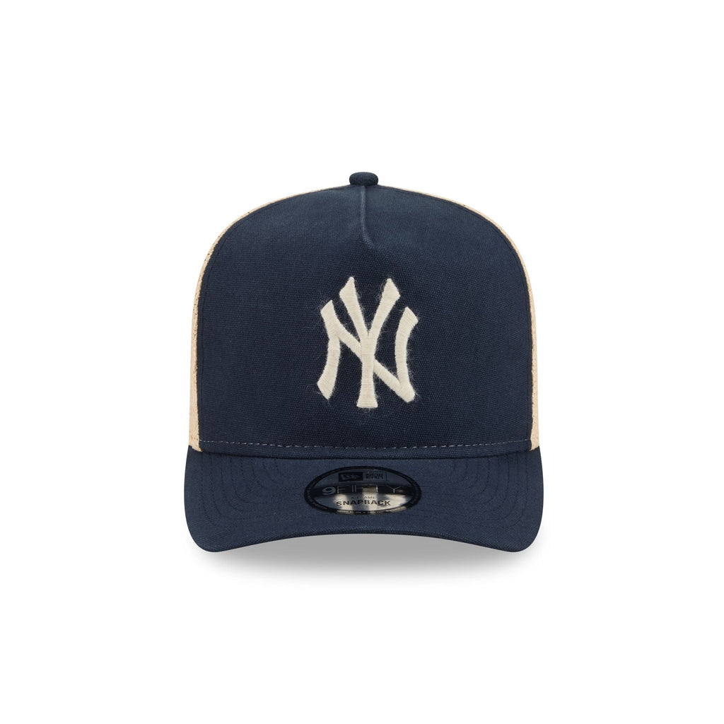 New York Yankees Grained 9FIFTY A-Frame Snapback Hat - Image 2