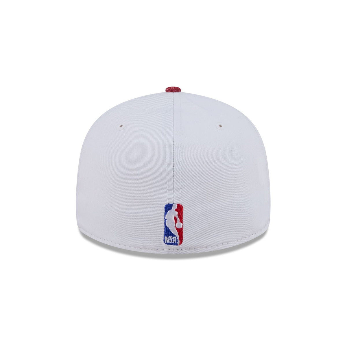 Chicago Bulls Hardwood Classics Diamond Stitch White 59FIFTY Fitted Hat - Image 6