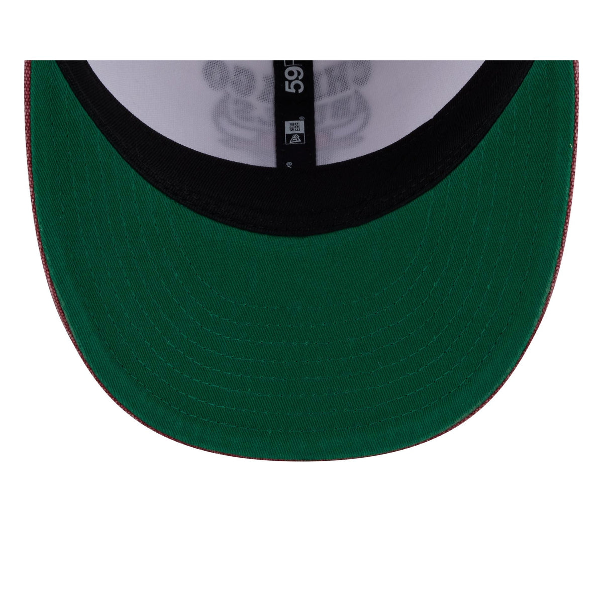 Chicago Bulls Hardwood Classics Diamond Stitch White 59FIFTY Fitted Hat - Image 7