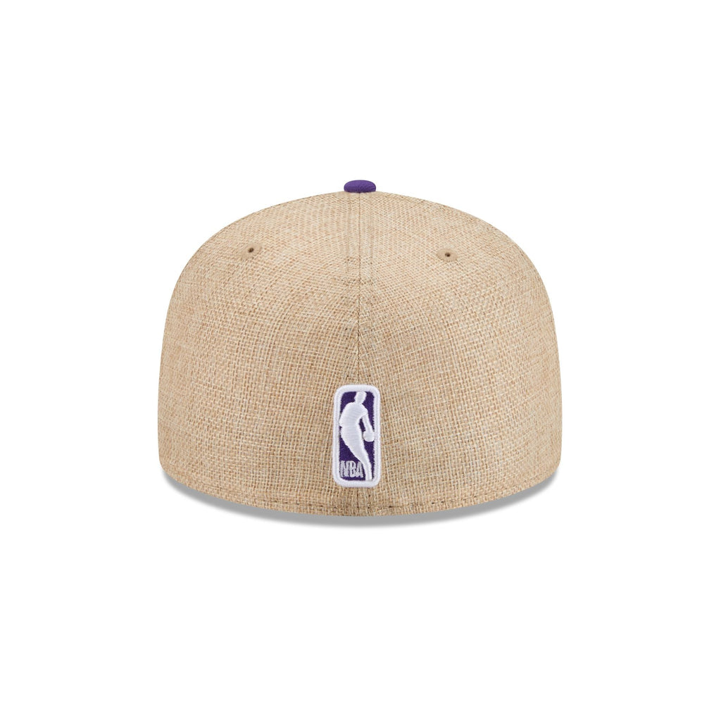 Los Angeles Lakers Twine 59FIFTY Fitted Hat - Image 6