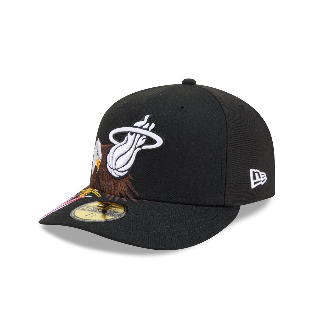 Miami Heat Liberty Eagle 59FIFTY Fitted Hat - Image 3