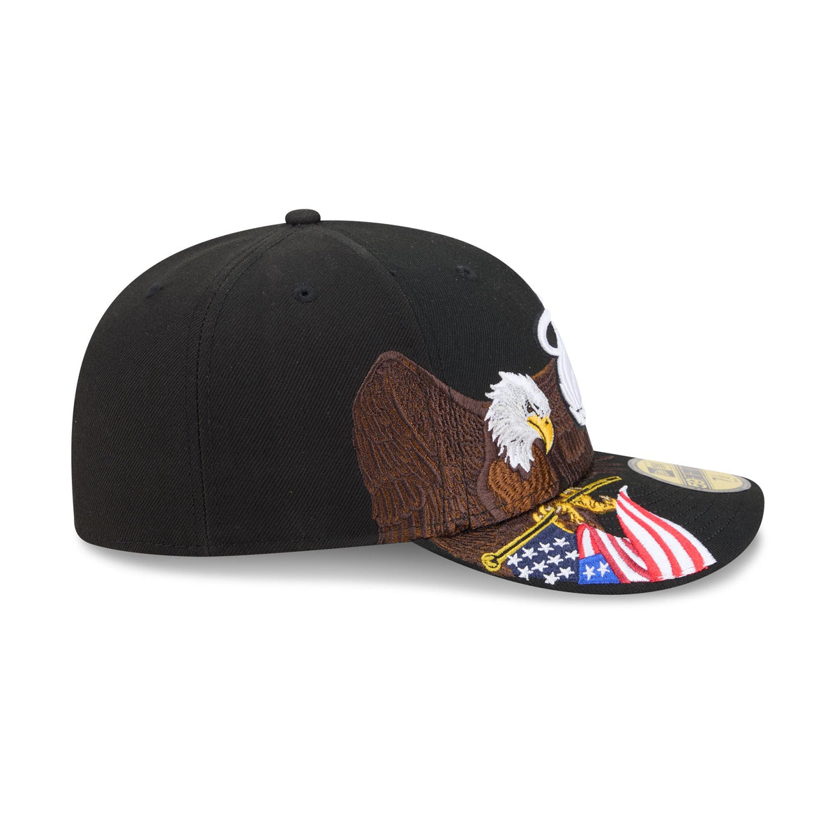 Miami Heat Liberty Eagle 59FIFTY Fitted Hat - Image 4