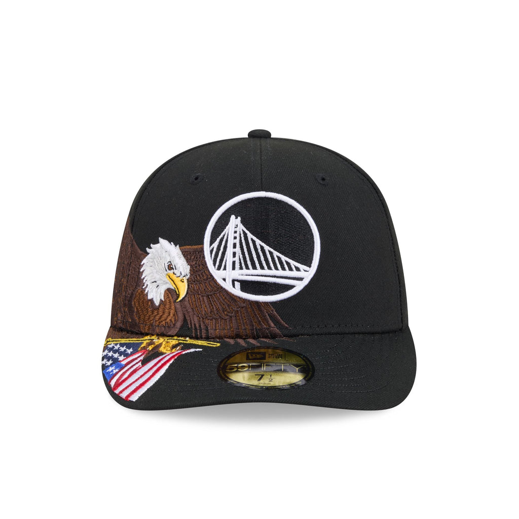 Golden State Warriors Liberty Eagle 59FIFTY Fitted Hat - Image 2