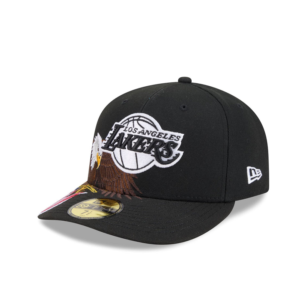Los Angeles Lakers Liberty Eagle 59FIFTY Fitted Hat - Image 3