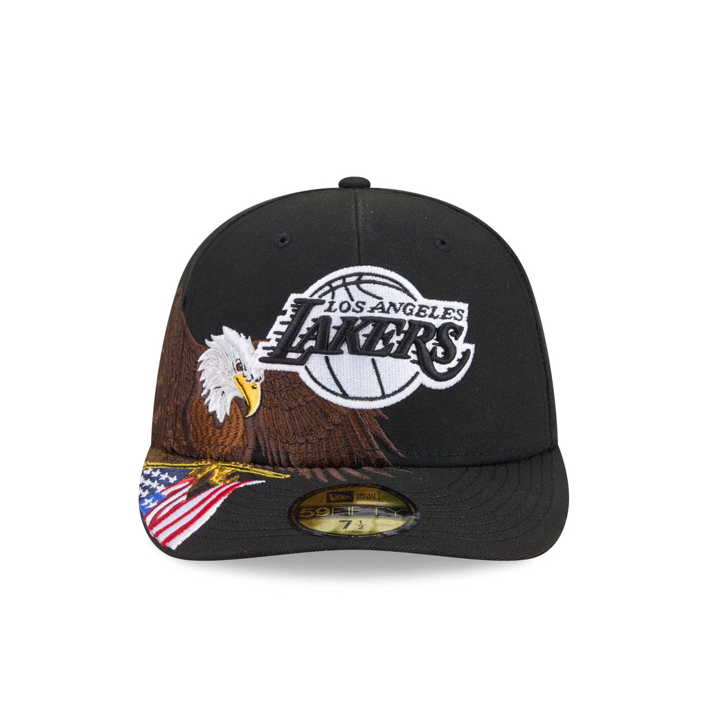 Los Angeles Lakers Liberty Eagle 59FIFTY Fitted Hat - Image 2