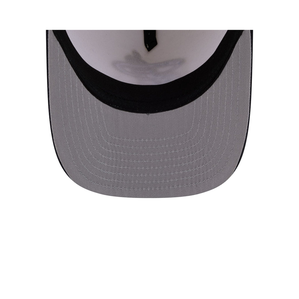 Miami Heat Chrome White Stars and Stripes 9FIFTY A-Frame Snapback Hat - Image 7