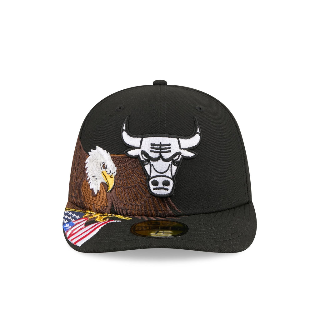 Chicago Bulls Liberty Eagle 59FIFTY Fitted Hat - Image 2