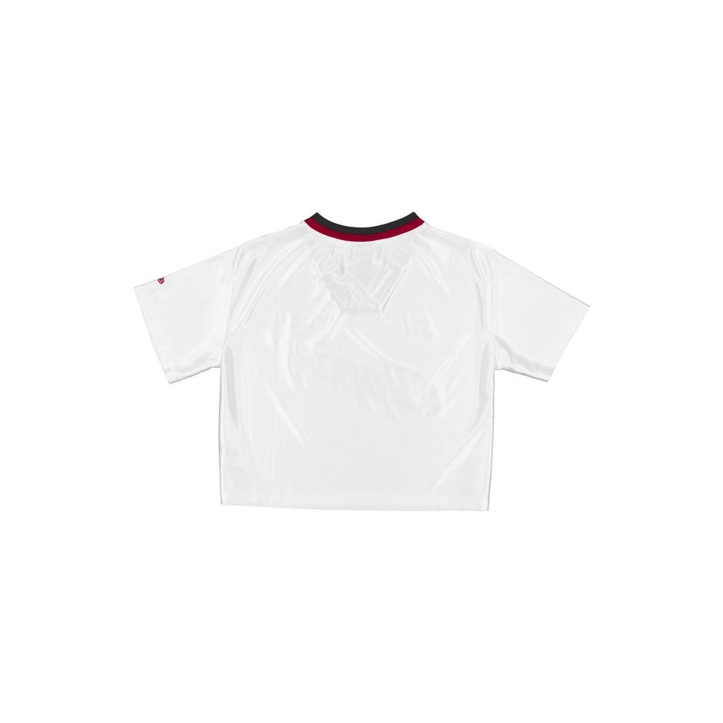 Miami Heat Sport Classics Women's Cropped White T-Shirt - Image 2