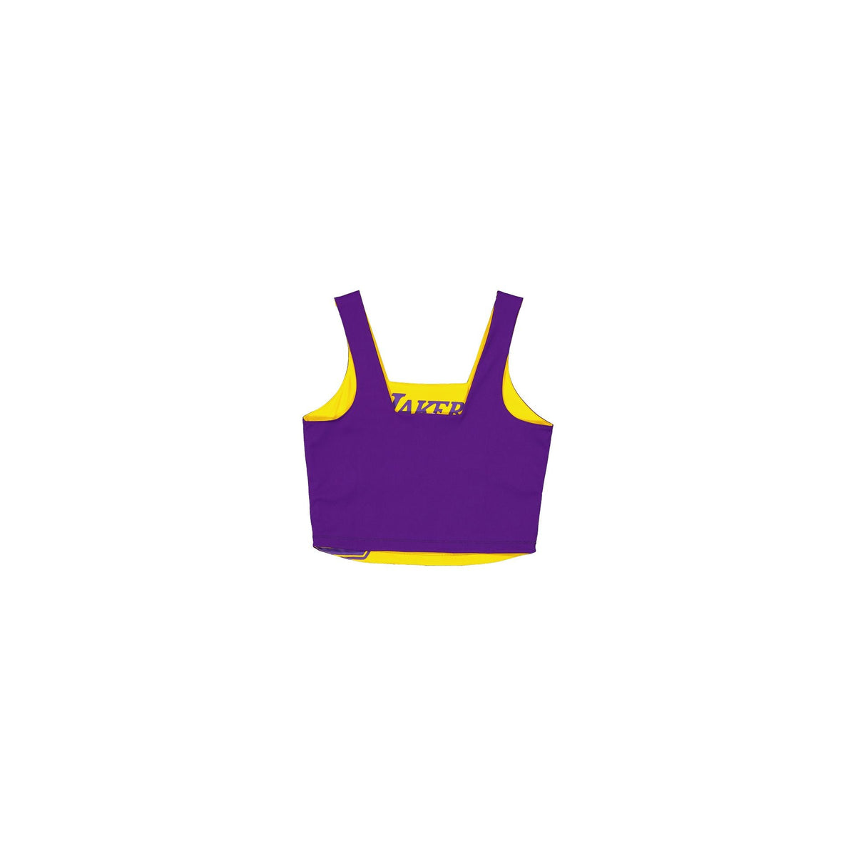 Los Angeles Lakers Sport Classics Reversible Women's Cropped Tank Top - Image 3