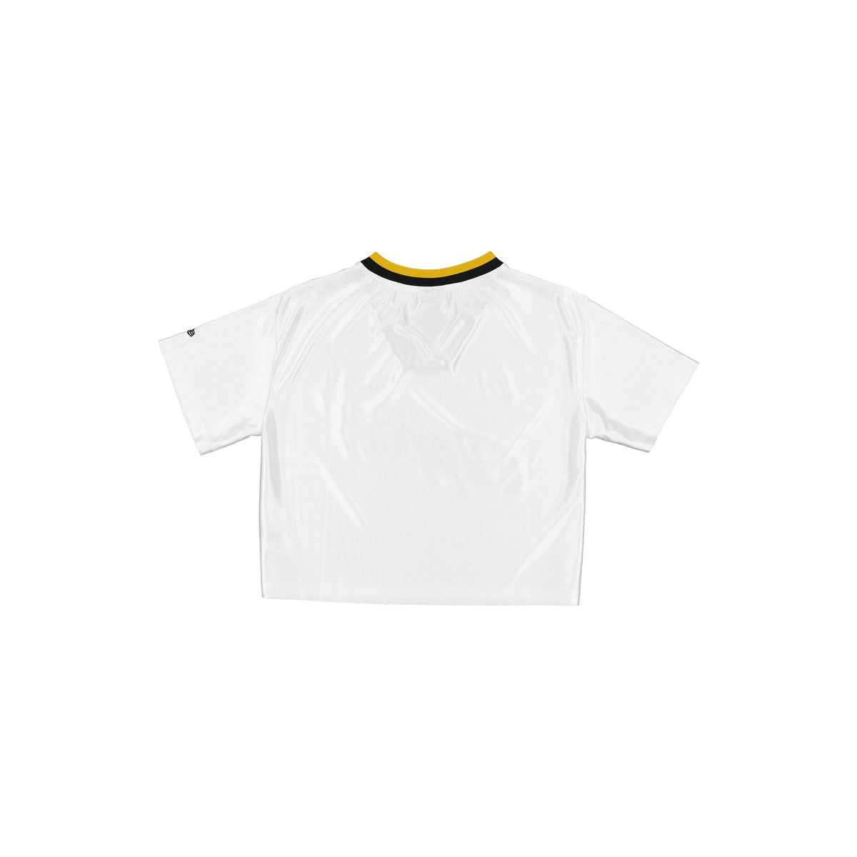 Los Angeles Lakers Sport Classics Women's Cropped White T-Shirt - Image 2