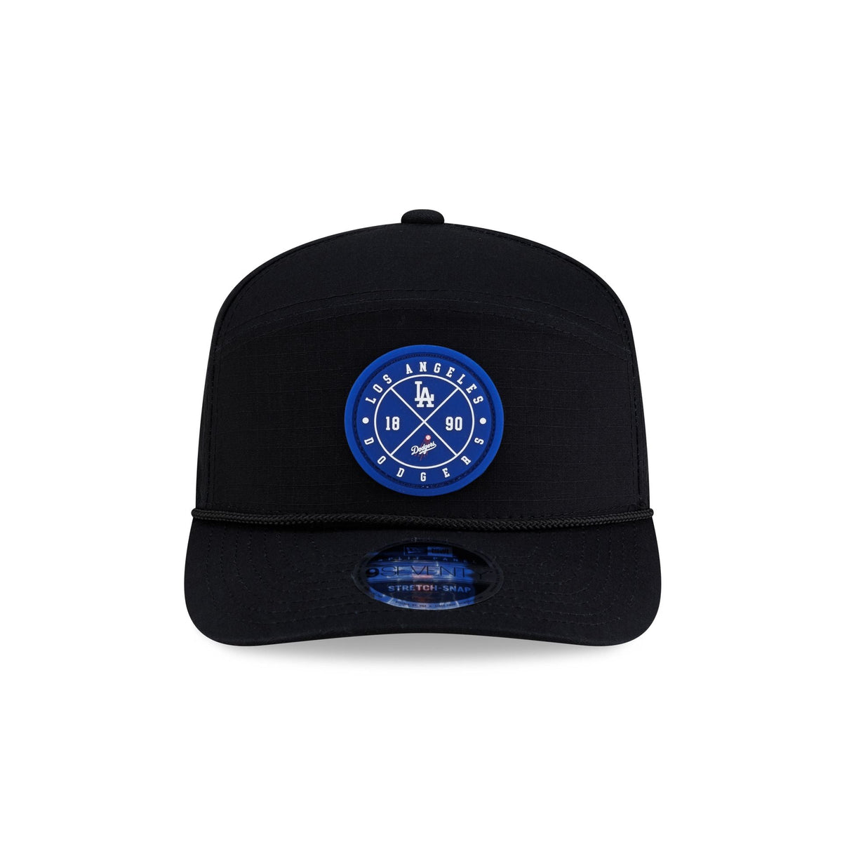 Los Angeles Dodgers Cotton Ripstop Split Panel 9SEVENTY Stretch-Snap Hat - Image 3