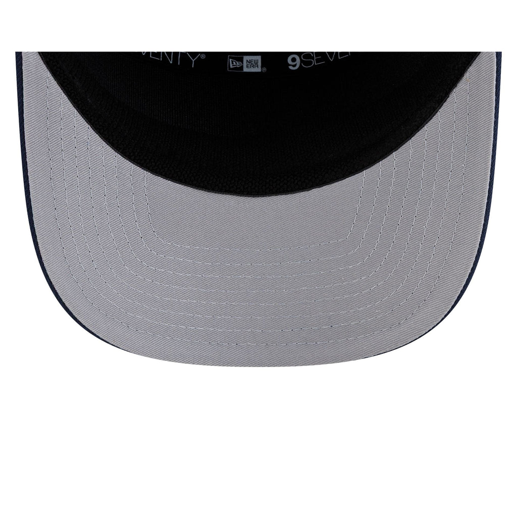 Denver Nuggets Poly Split Panel 9SEVENTY Stretch-Snap Hat - Image 7