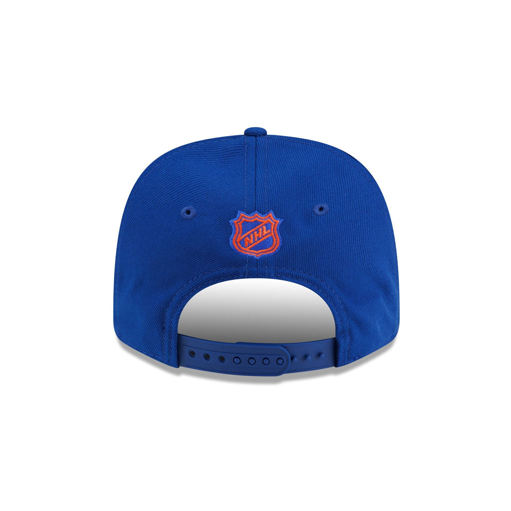 Edmonton Oilers Poly Split Panel 9SEVENTY Stretch-Snap Hat - Image 6