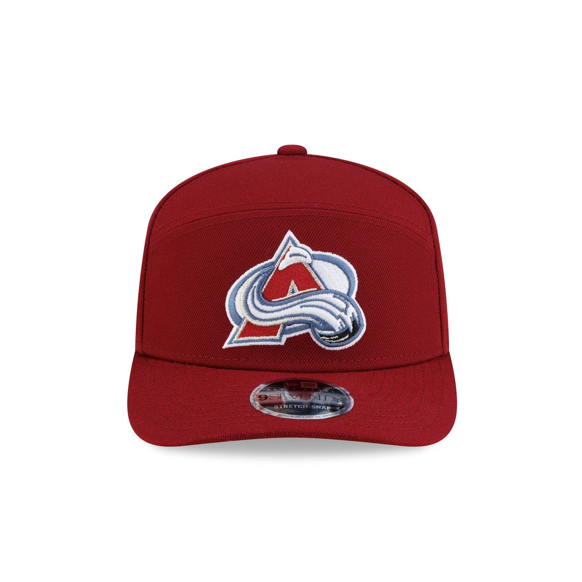 Colorado Avalanche Poly Split Panel 9SEVENTY Stretch-Snap Hat - Image 2