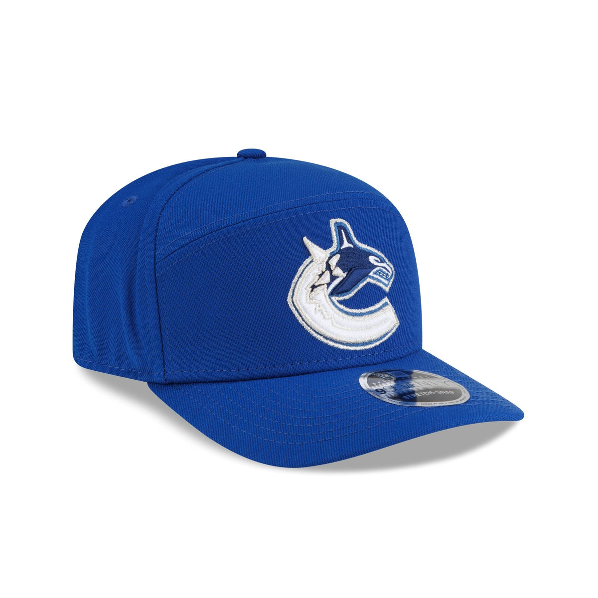 Vancouver Canucks Poly Split Panel 9SEVENTY Stretch-Snap Hat - Image 3