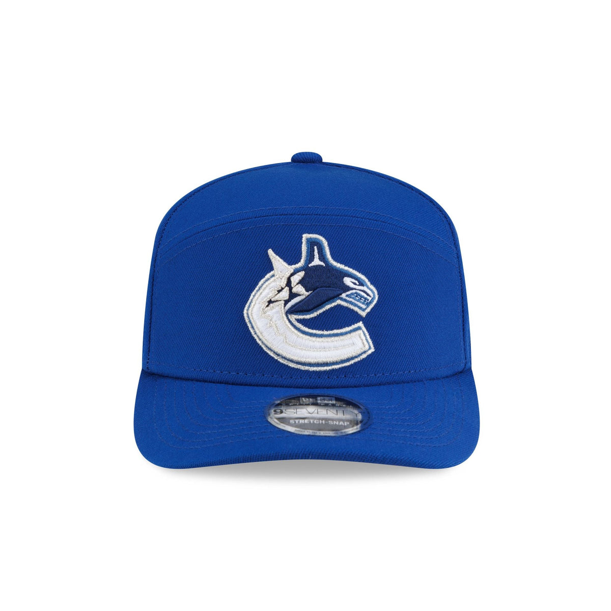 Vancouver Canucks Poly Split Panel 9SEVENTY Stretch-Snap Hat - Image 2