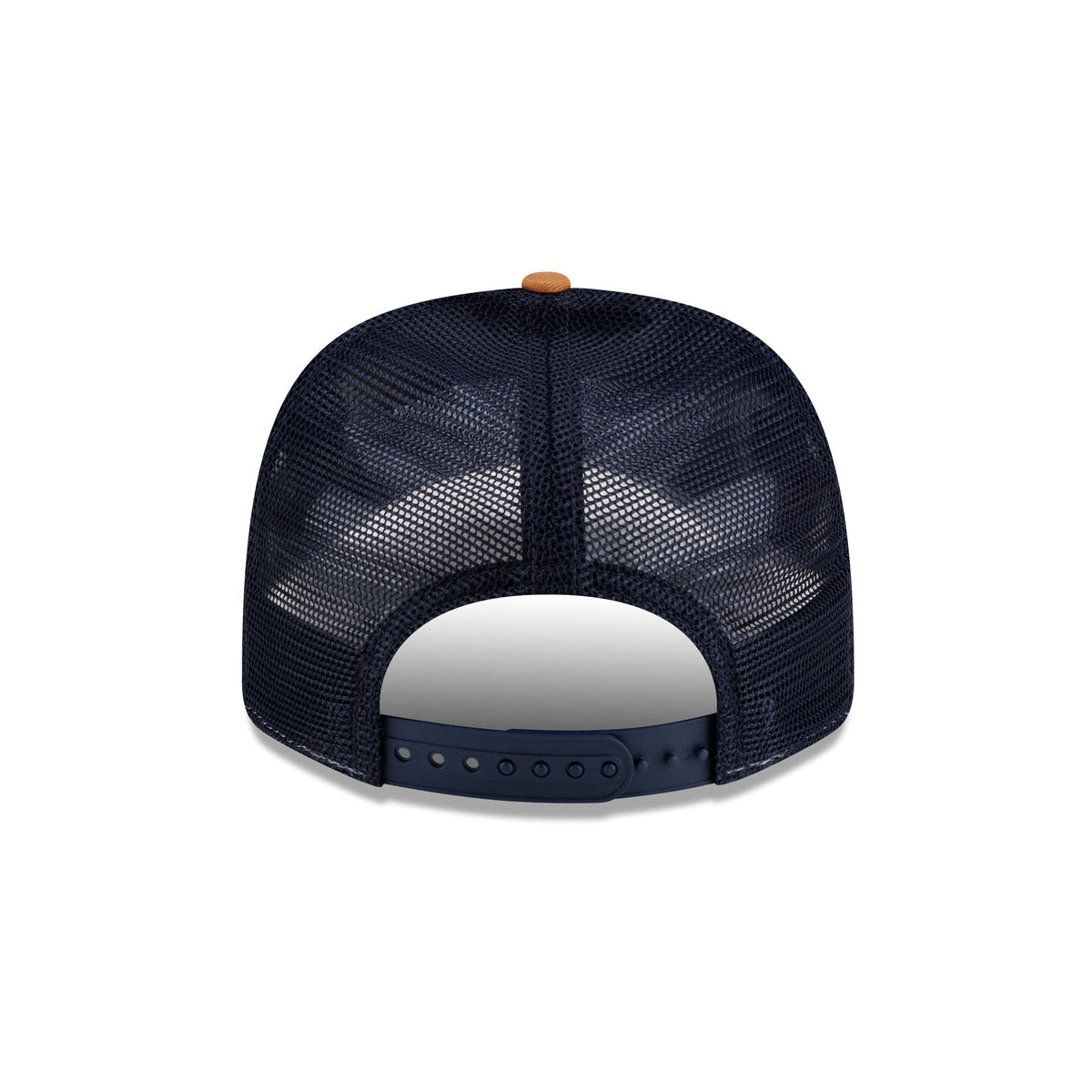 Michigan Wolverines Light Bronze Split Panel 9SEVENTY Trucker Hat - Image 6