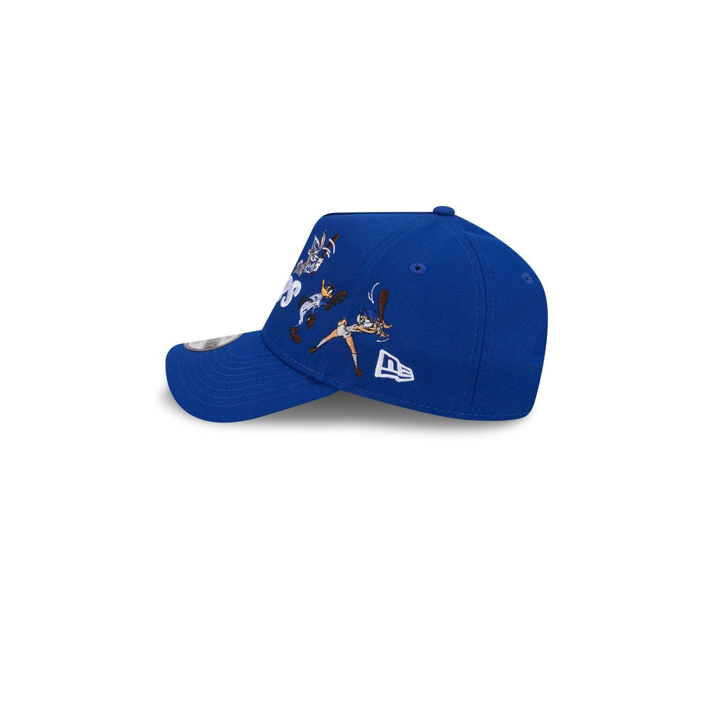 Chicago Cubs Looney Tunes Kids 9FORTY A-Frame Snapback Hat - Image 5