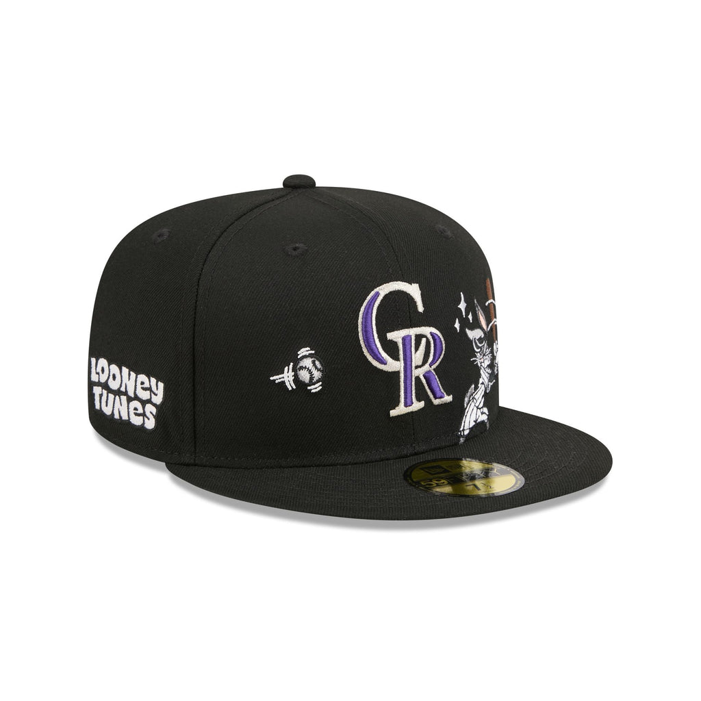 Colorado Rockies Bugs Bunny Swing 59FIFTY Fitted Hat - Image 3