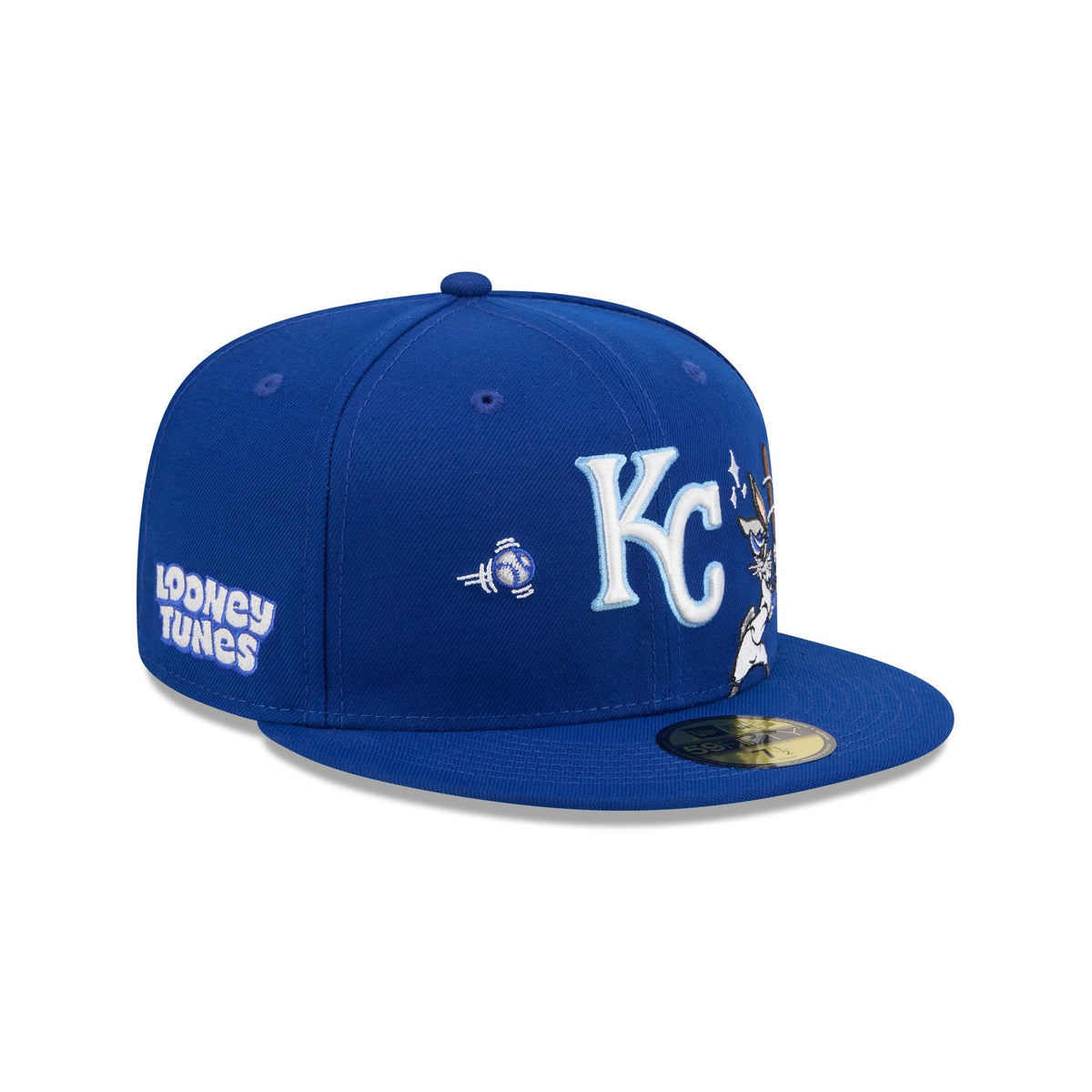 Kansas City Royals Bugs Bunny Swing 59FIFTY Fitted Hat - Image 3
