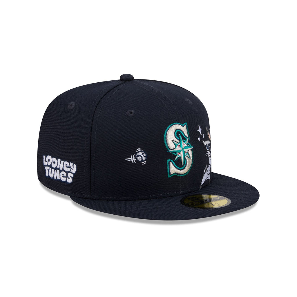 Seattle Mariners Bugs Bunny Swing 59FIFTY Fitted Hat - Image 3