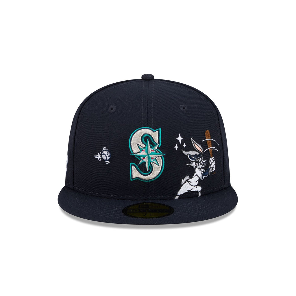 Seattle Mariners Bugs Bunny Swing 59FIFTY Fitted Hat - Image 2
