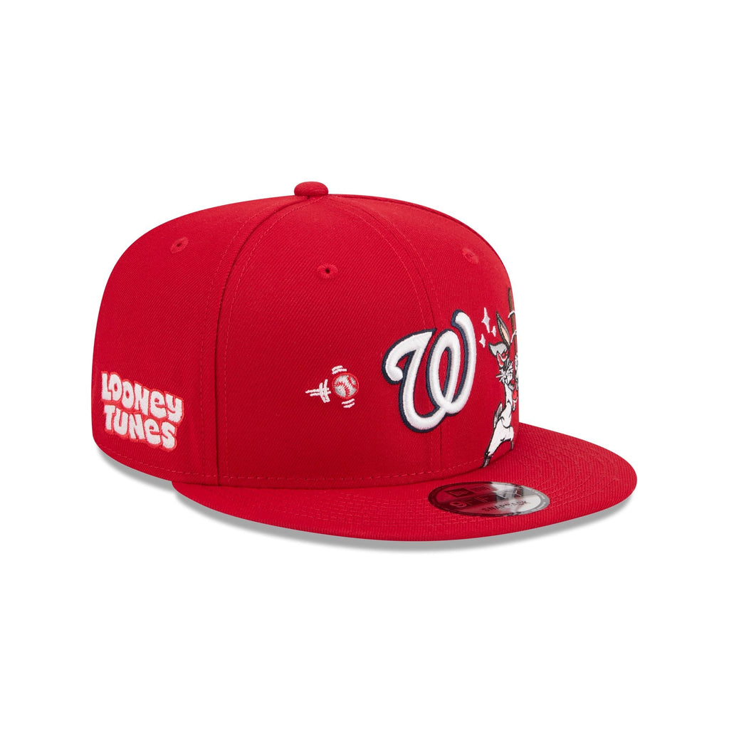Washington Nationals Bugs Bunny Swing 9FIFTY Snapback Hat - Image 3