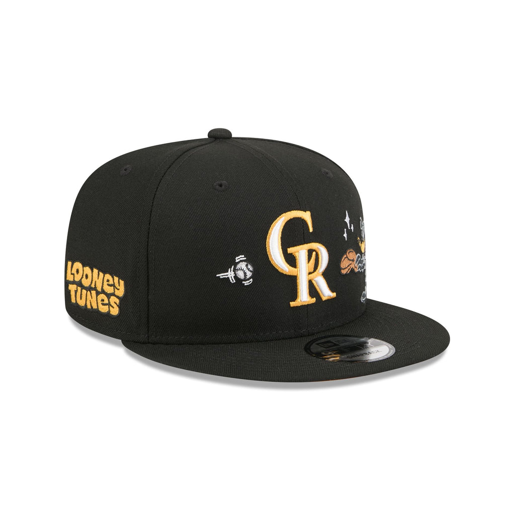 Colorado Rockies Daffy Duck Catch 9FIFTY Snapback Hat - Image 3