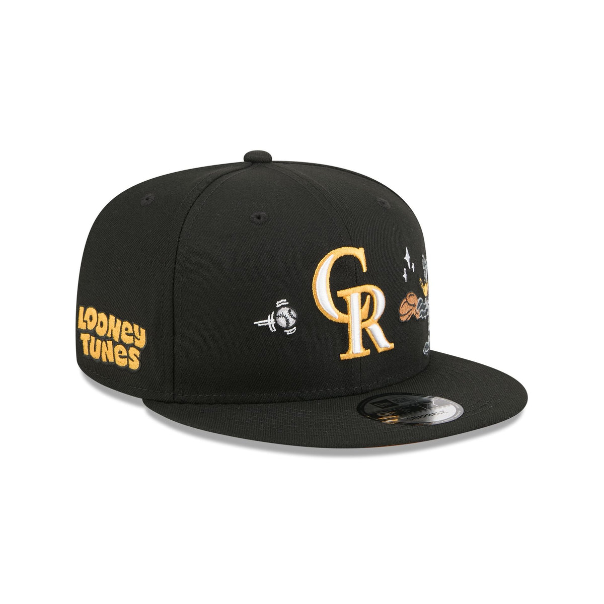 Colorado Rockies Daffy Duck Catch 9FIFTY Snapback Hat - Image 3