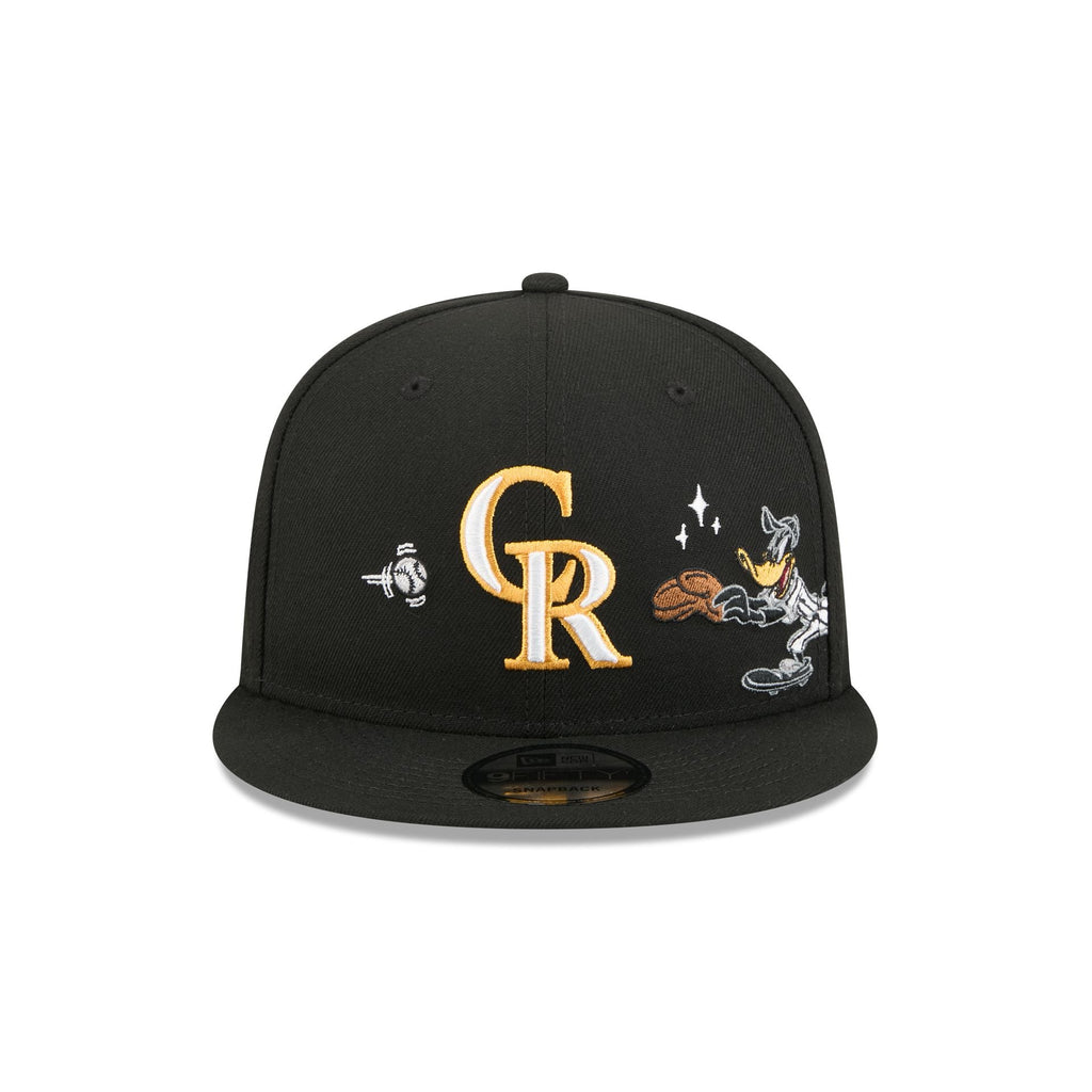 Colorado Rockies Daffy Duck Catch 9FIFTY Snapback Hat - Image 2