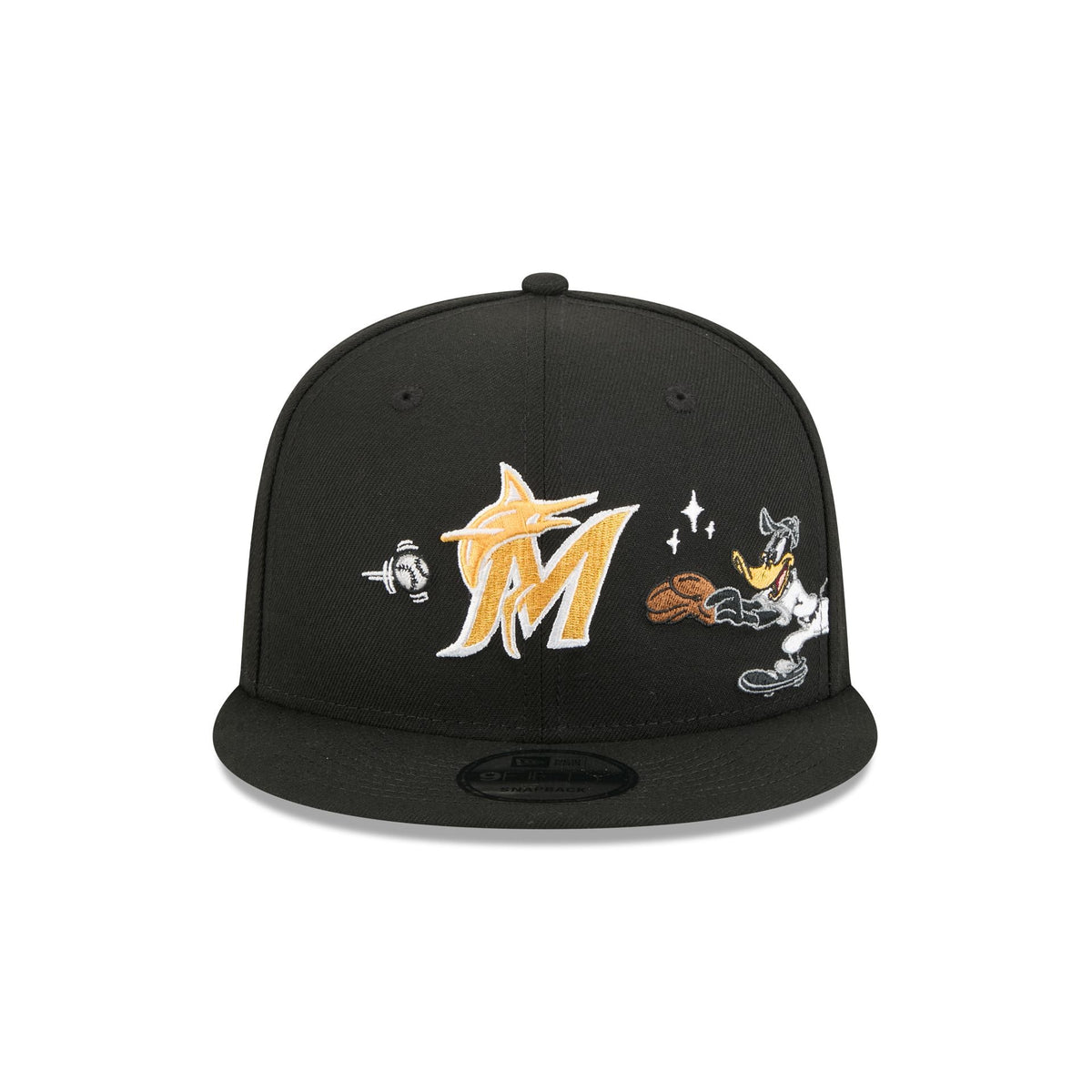Miami Marlins Daffy Duck Catch 9FIFTY Snapback Hat - Image 2
