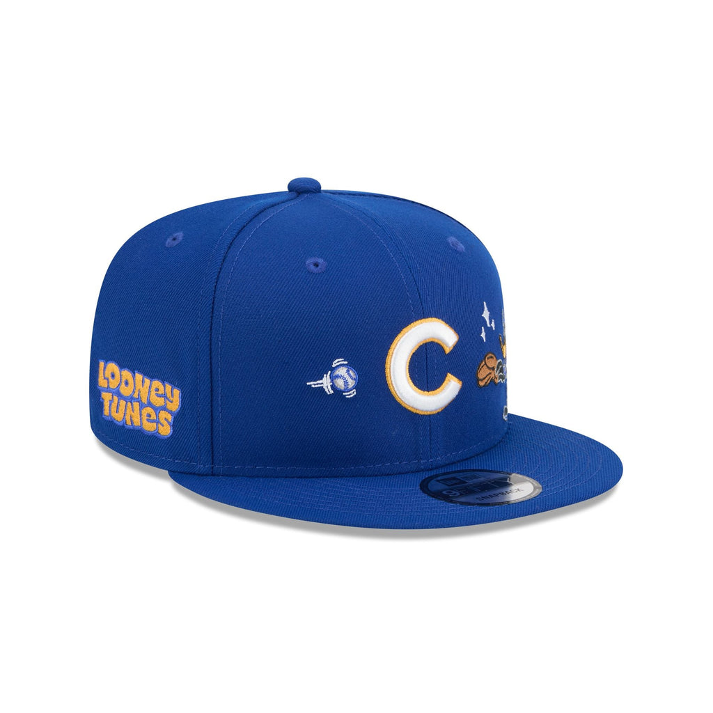 Chicago Cubs Daffy Duck Catch 9FIFTY Snapback Hat - Image 3