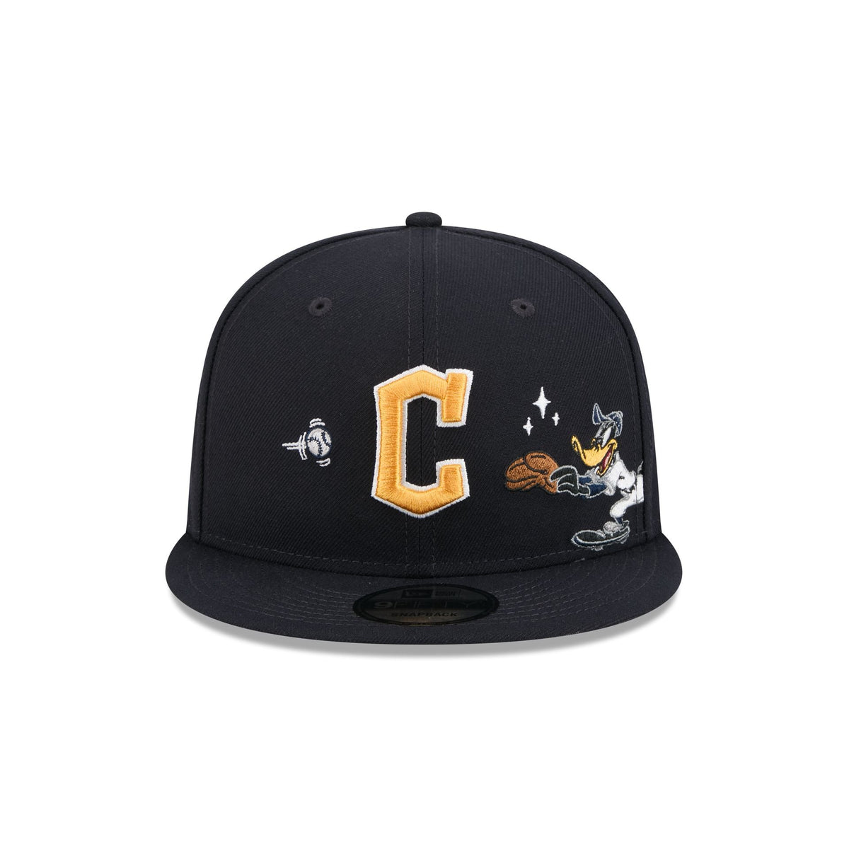 Cleveland Guardians Daffy Duck Catch 9FIFTY Snapback Hat - Image 2