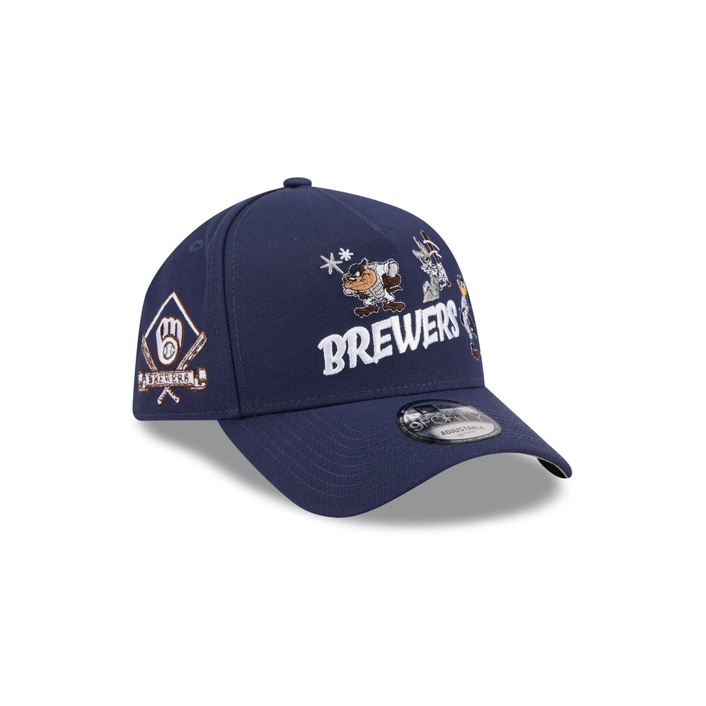 Milwaukee Brewers Looney Tunes 9FORTY A-Frame Snapback Hat - Image 3