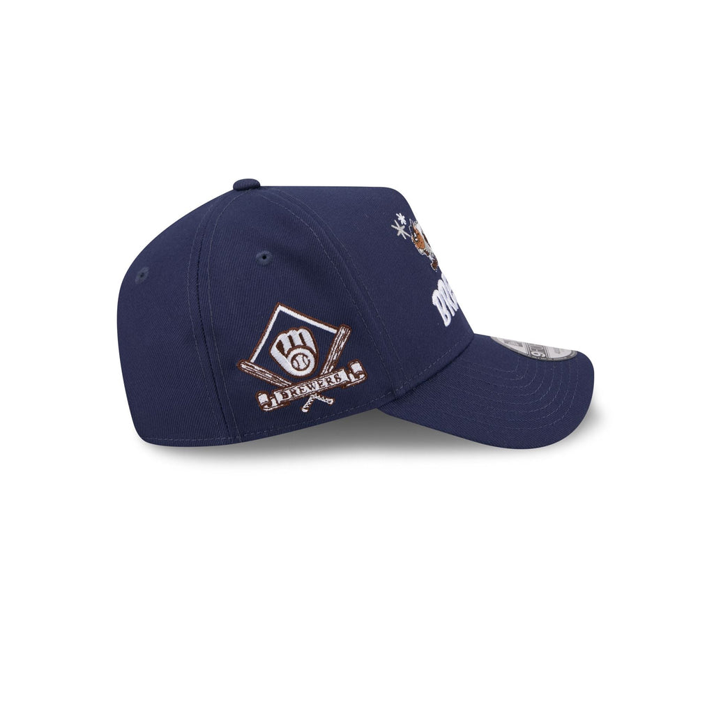 Milwaukee Brewers Looney Tunes 9FORTY A-Frame Snapback Hat - Image 4