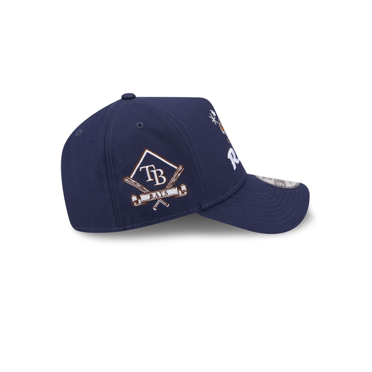 Tampa Bay Rays Looney Tunes 9FORTY A-Frame Snapback Hat - Image 4