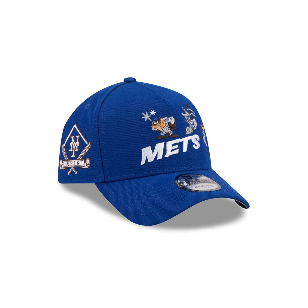 New York Mets Looney Tunes 9FORTY A-Frame Snapback Hat - Image 3