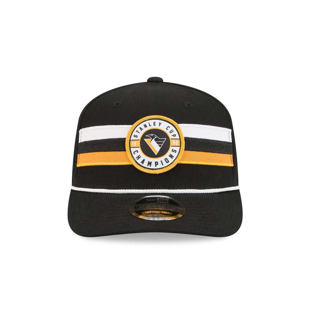 Pittsburgh Penguins Past Glory 9SEVENTY Stretch-Snap Hat - Image 2