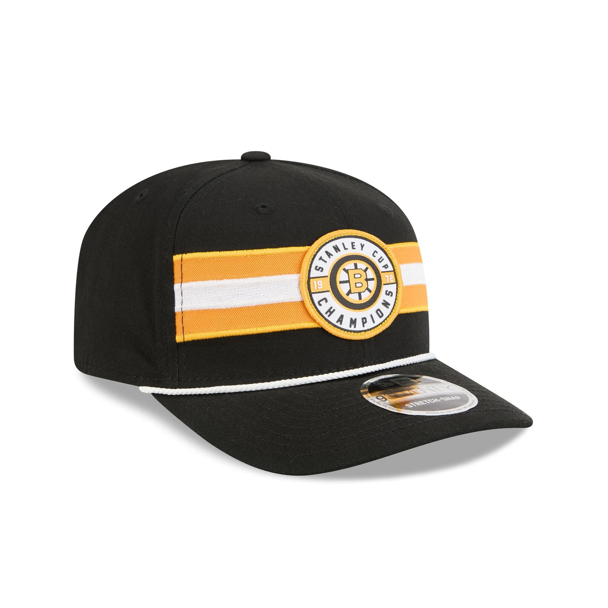 Boston Bruins Past Glory 9SEVENTY Stretch-Snap Hat - Image 3