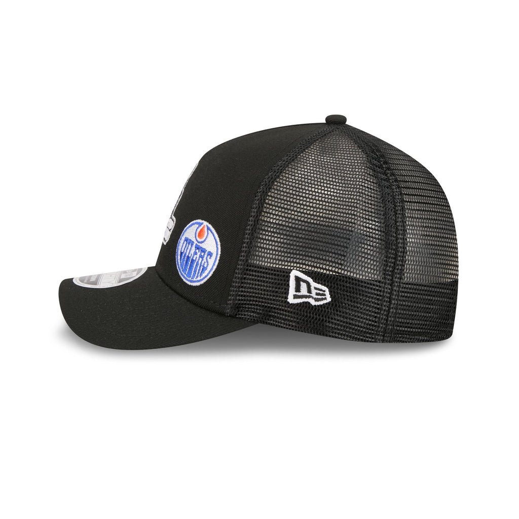 NHL 1983 Past Glory Matchup 9FORTY M-Crown A-Frame Trucker Hat - Image 4