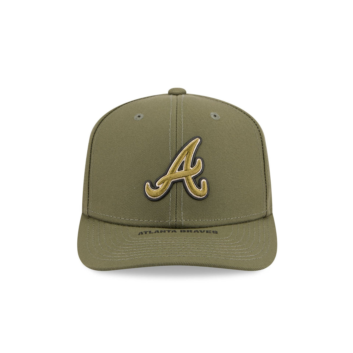 Atlanta Braves Armed Forces Day 2026 9SEVENTY Stretch-Snap Hat - Image 2
