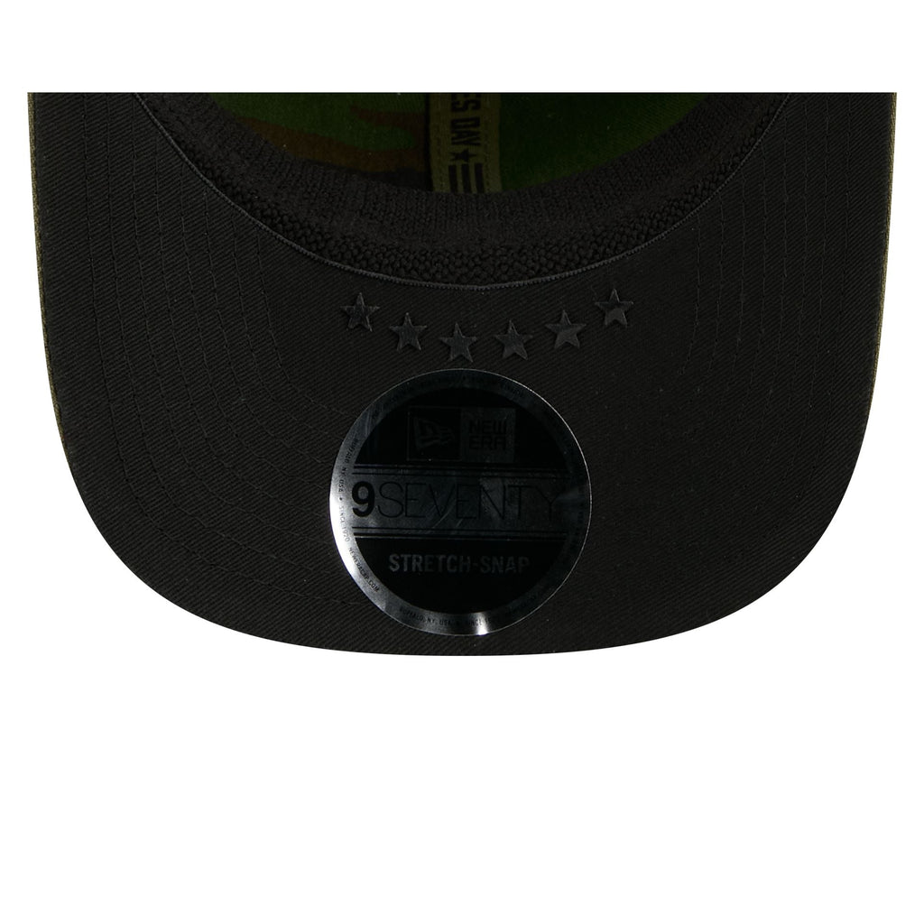 Atlanta Braves Armed Forces Day 2026 9SEVENTY Stretch-Snap Hat - Image 7