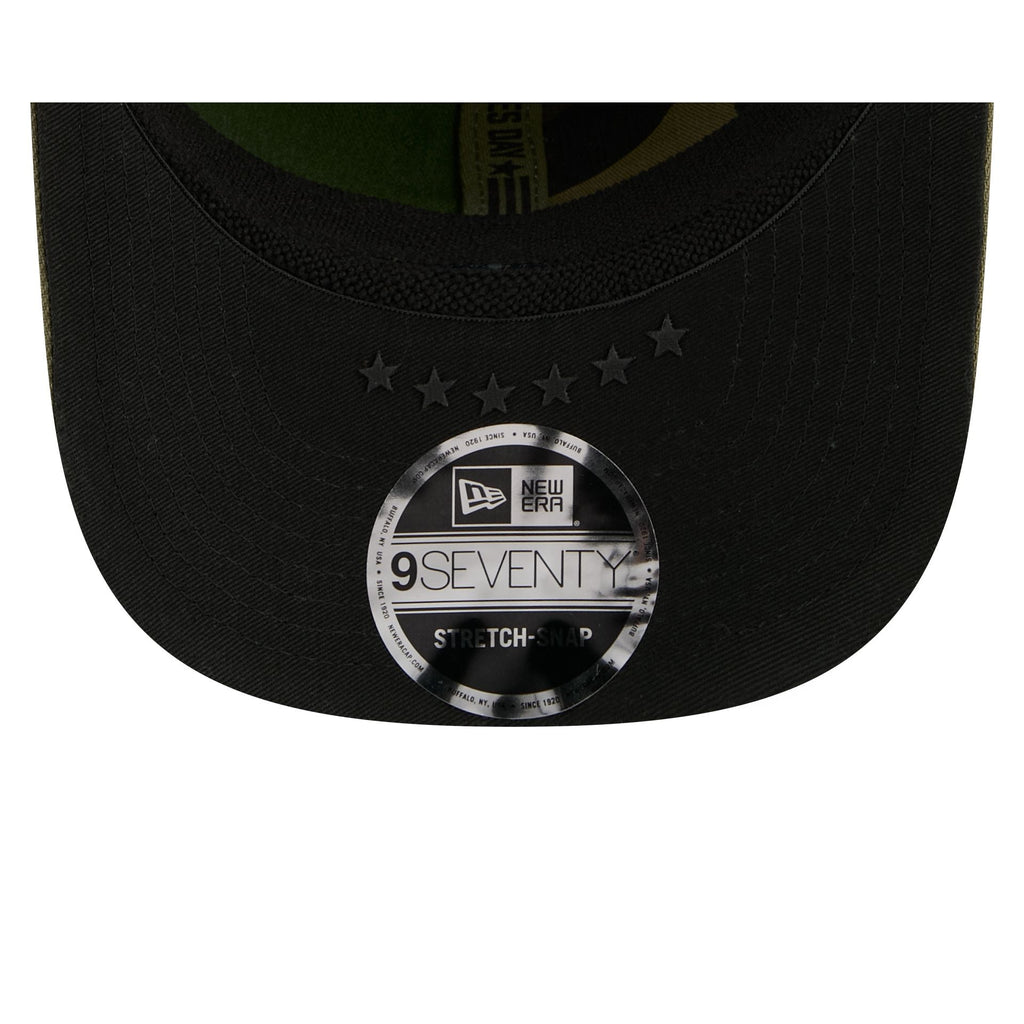 Colorado Rockies Armed Forces Day 2026 9SEVENTY Stretch-Snap Hat - Image 7
