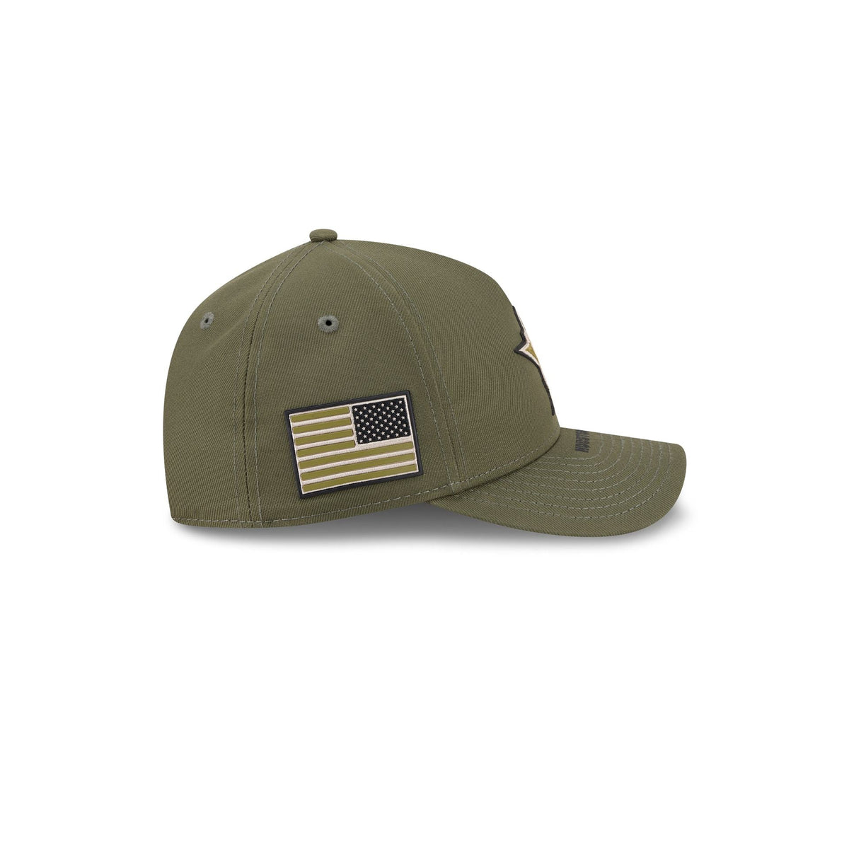 Houston Astros Armed Forces Day 2026 Kids 9FORTY M-Crown A-Frame Snapback Hat - Image 4