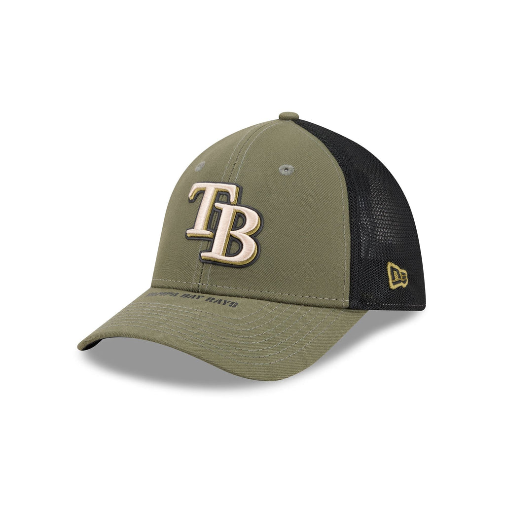 Tampa Bay Rays Armed Forces Day 2026 39THIRTY M-Crown Stretch Fit Hat - Image 3