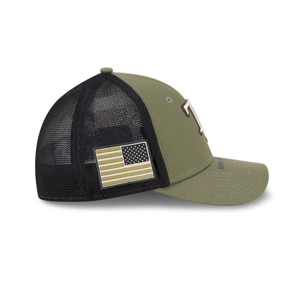Tampa Bay Rays Armed Forces Day 2026 39THIRTY M-Crown Stretch Fit Hat - Image 4