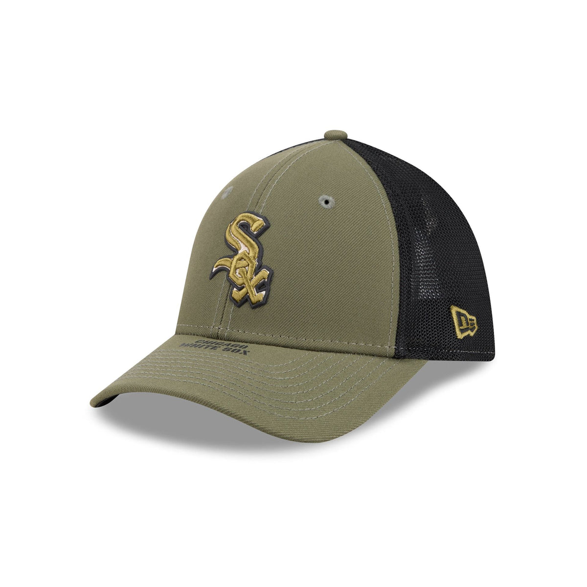 Chicago White Sox Armed Forces Day 2026 39THIRTY M-Crown Stretch Fit Hat - Image 3