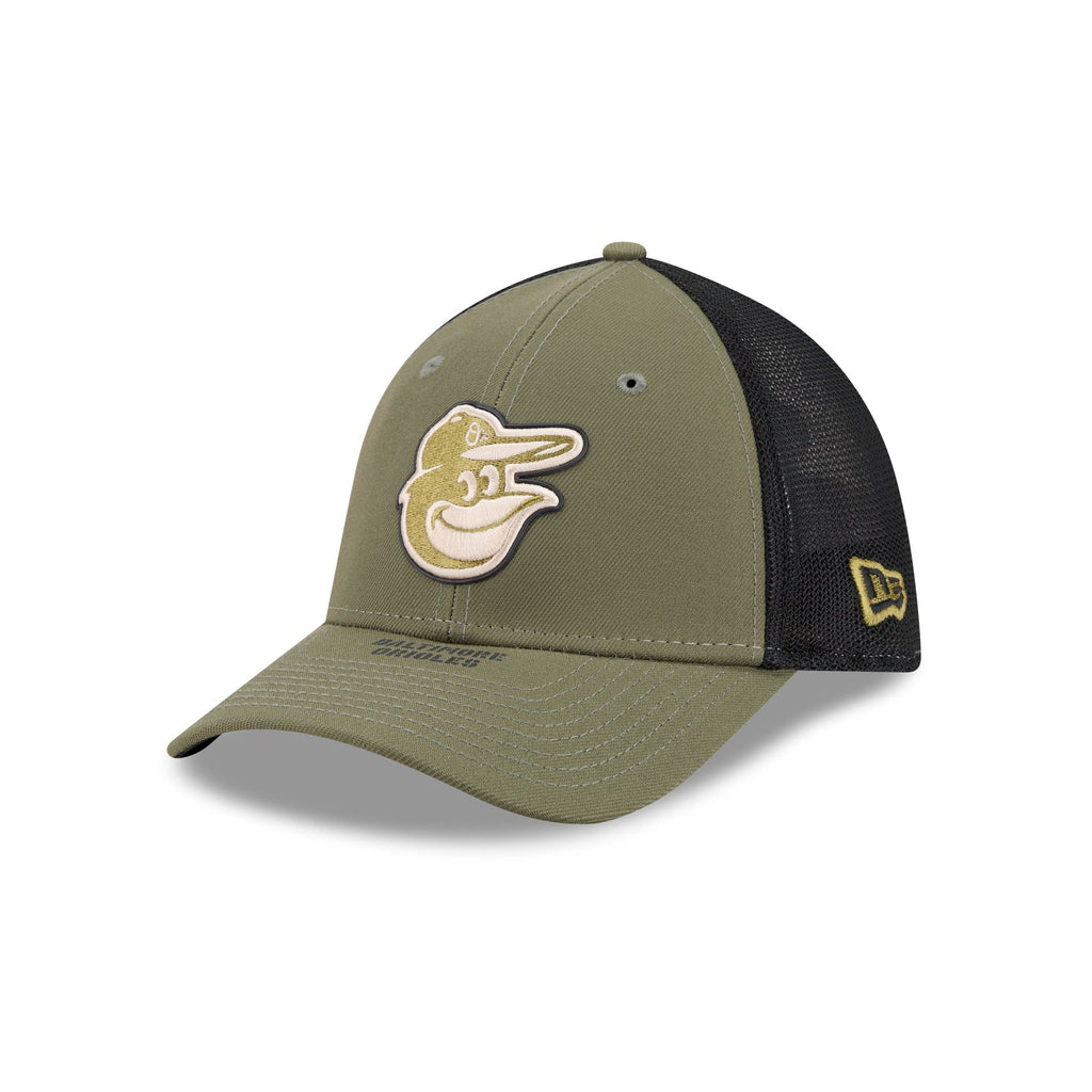Baltimore Orioles Armed Forces Day 2026 39THIRTY M-Crown Stretch Fit Hat - Image 3